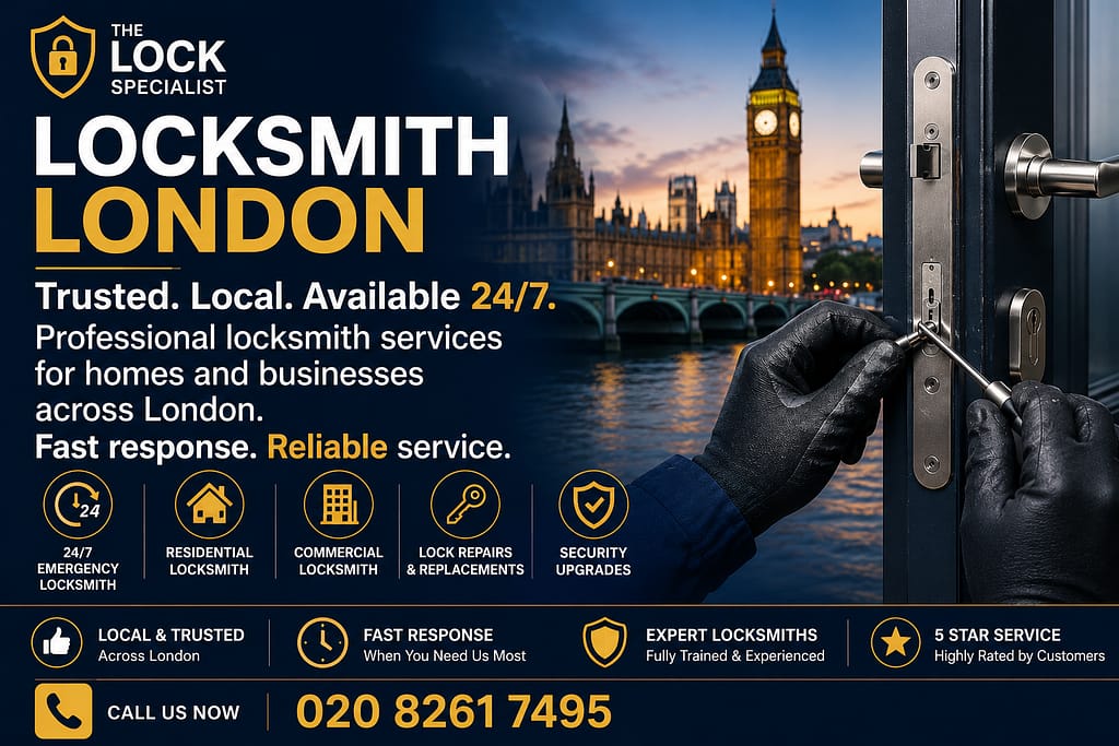 Locksmith London | Emergency Locksmith, Lock Repairs & 24 Hour Locksmith Services