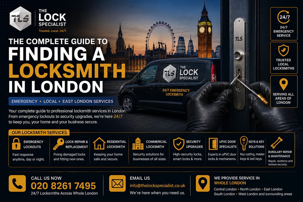 Locksmith London providing emergency locksmith, local locksmith, lock repair and security services across London