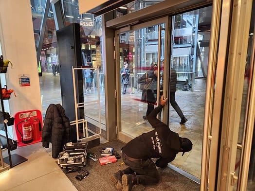 Recent job in Shoreditch — replace with a real photo